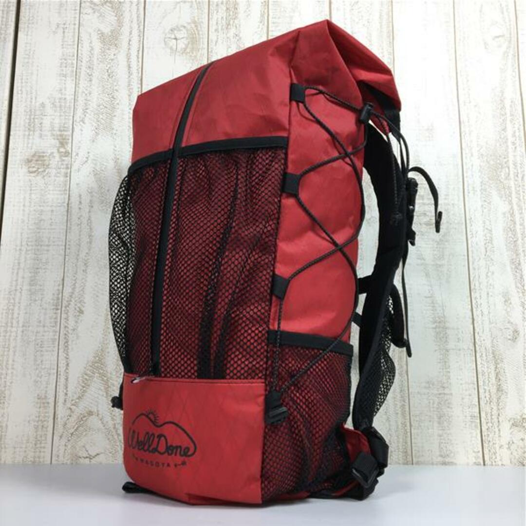 容量30Lウェルダン チップス バッグ 30L Chips Bag 30L バックパック デイパック X-Pac Welldone レッド系