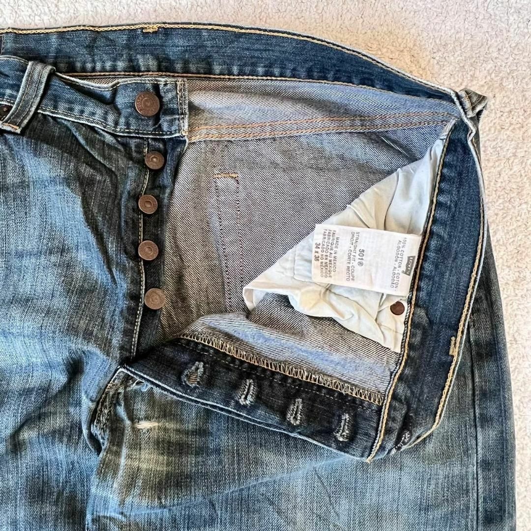 Levi's - Levi's リーバイス 501 デニム メキシコ製 W34 色落ち 古着の