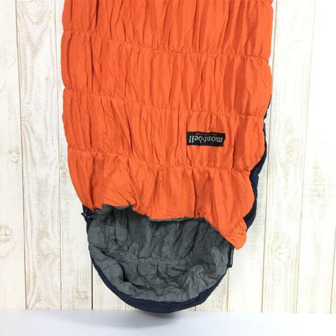 モンベル スーパーストレッチ バロウバッグ #4 R-Zip シンセティック インサレーション シュラフ 寝袋 MONTBELL 1121700 OG オレンジ オレンジ系重量114kg