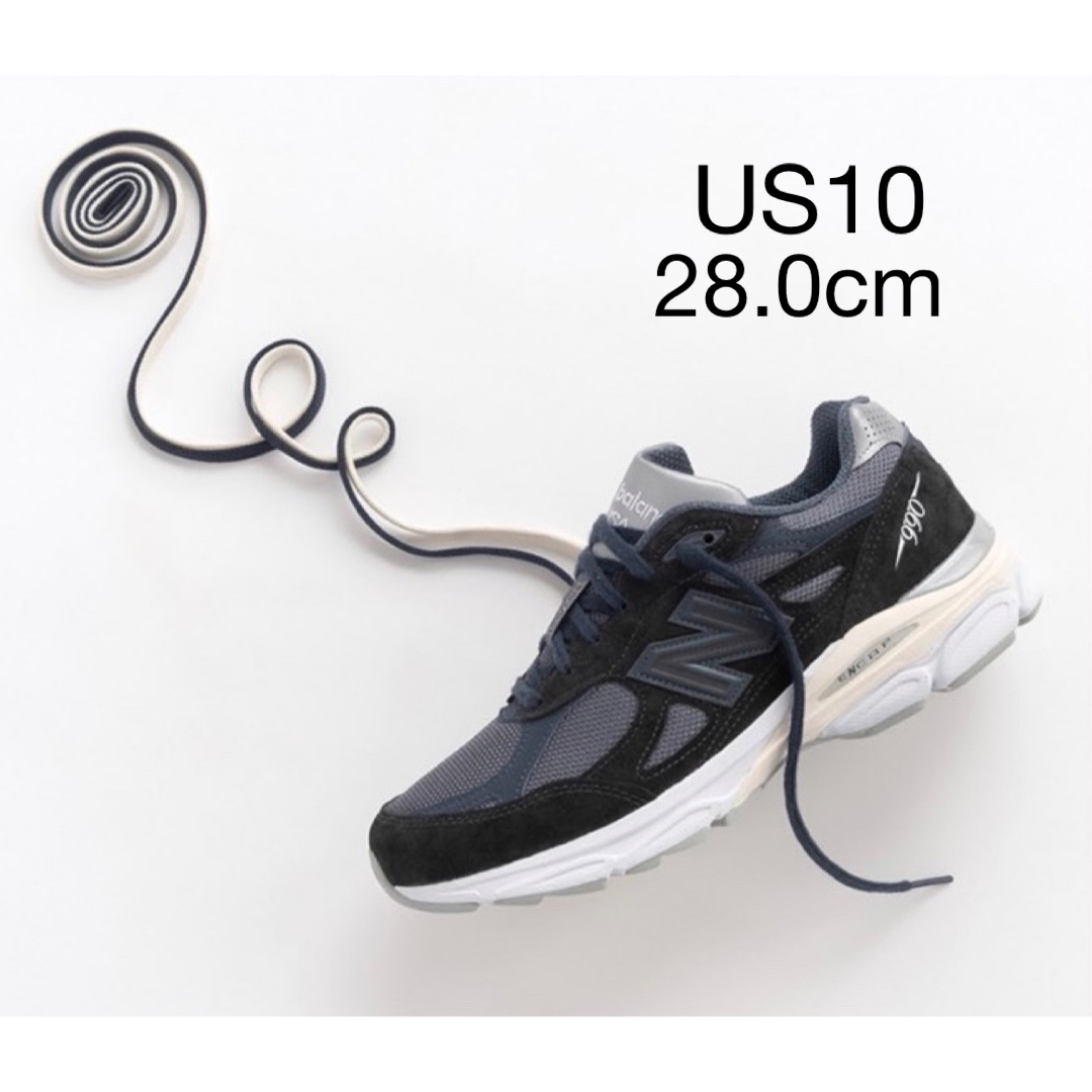 【Kith Ronnie Fieg × NB】990v3 Genesis 28㎝