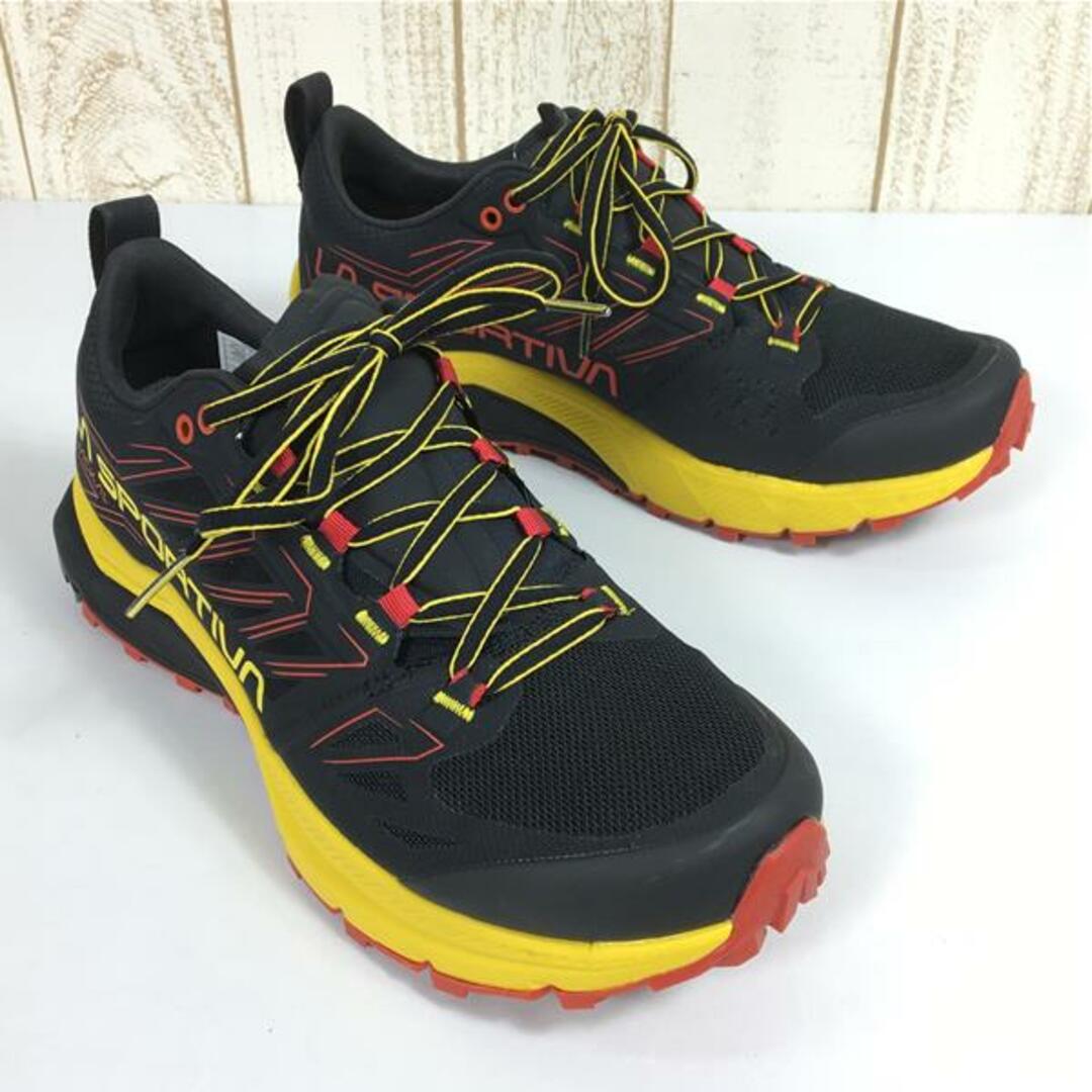 MENs 26.1cm  スポルティバ ジャッカル JACKAL トレイルランニングシューズ SPORTIVA 46B 999100 Black/Yellow ブラック系約300ｇ