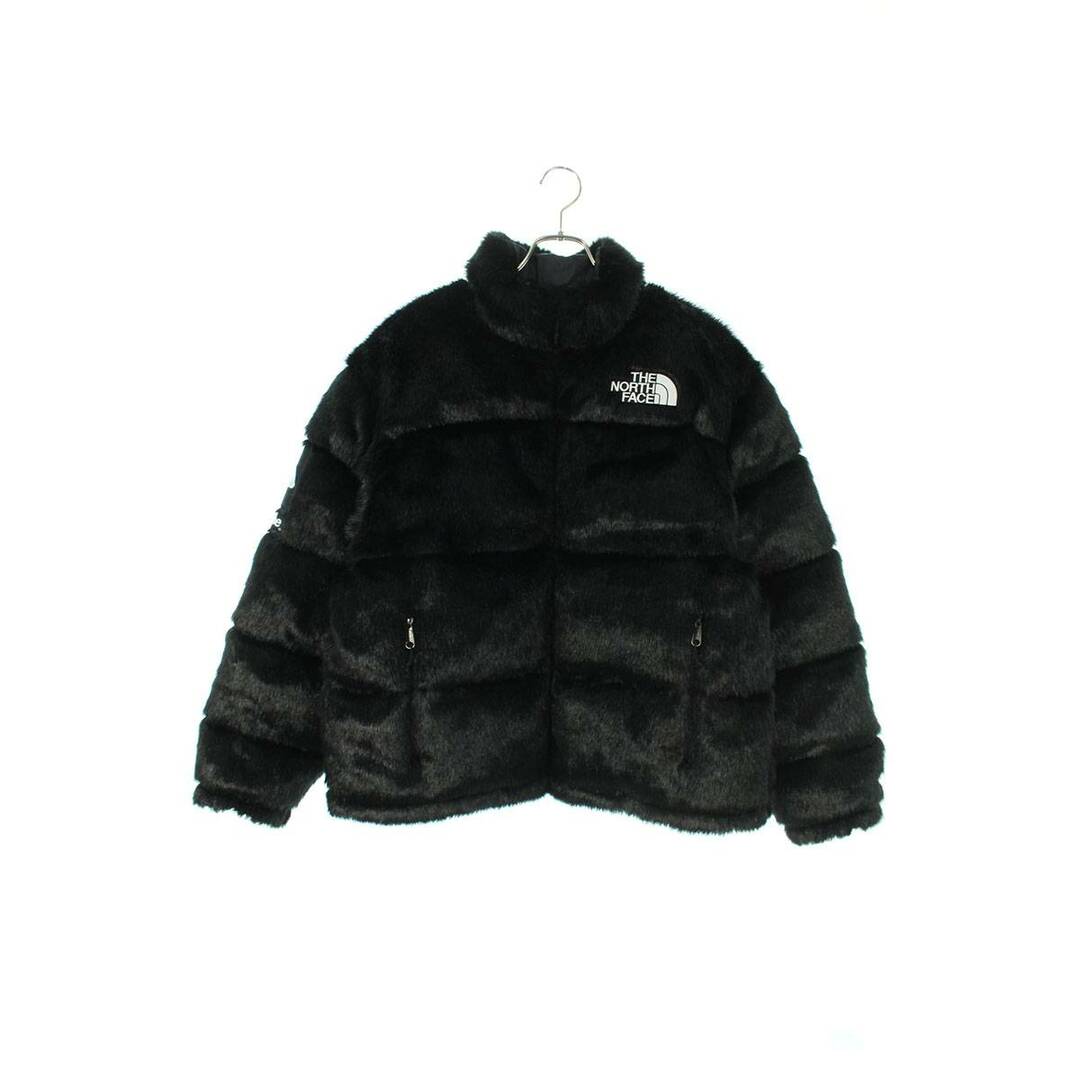 シュプリーム ×ノースフェイス THE NORTH FACE  20AW  Faux Fur Nuptse Jacket フェイクファーヌプシダウンジャケット メンズ M