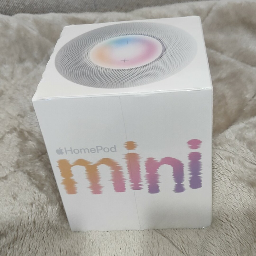 Apple - APPLE HomePod mini/ホワイトの通販 by ぽむ's shop｜アップル