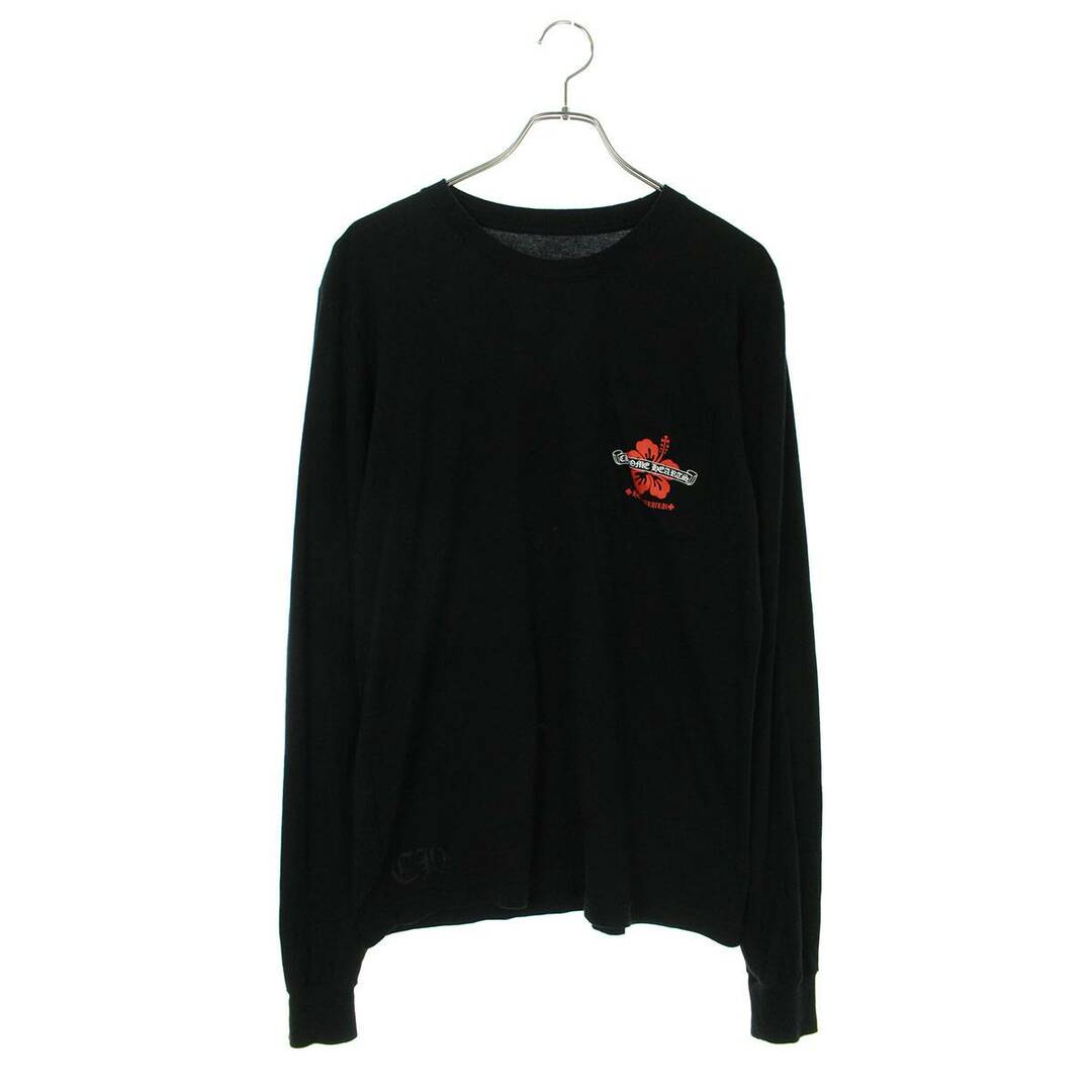 Chrome Hearts(クロムハーツ)のクロムハーツ  CH L/S LTD ホノルル限定ハイビスカスバックプリント長袖カットソー メンズ M メンズのトップス(Tシャツ/カットソー(七分/長袖))の商品写真