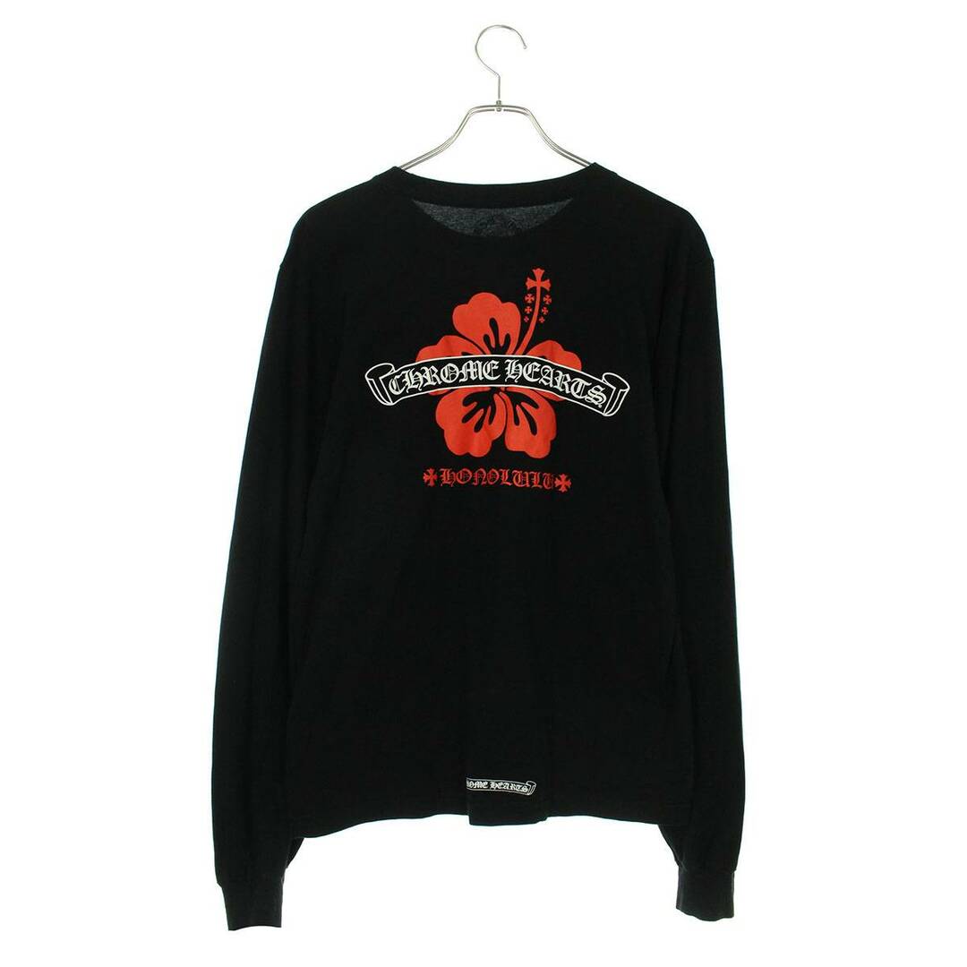 Chrome Hearts(クロムハーツ)のクロムハーツ  CH L/S LTD ホノルル限定ハイビスカスバックプリント長袖カットソー メンズ M メンズのトップス(Tシャツ/カットソー(七分/長袖))の商品写真