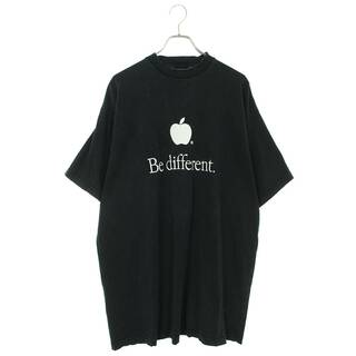 バレンシアガ(Balenciaga)のバレンシアガ  22AW  712398 TNVB3 Be different刺繍Tシャツ メンズ 2(Tシャツ/カットソー(半袖/袖なし))