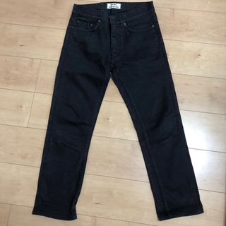 アクネストゥディオズ(Acne Studios)のAcne Studios(Acne) デニムパンツ 29 コットン BLK(デニム/ジーンズ)