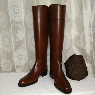 SARTORE - 新品 未使用 サルトルブーツ ロング ブラウン系 37の通販 by