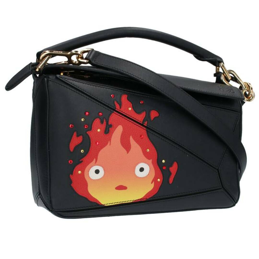 LOEWE ロエベ ハウルの動く城 カルシファー　パズルバッグ ミニ