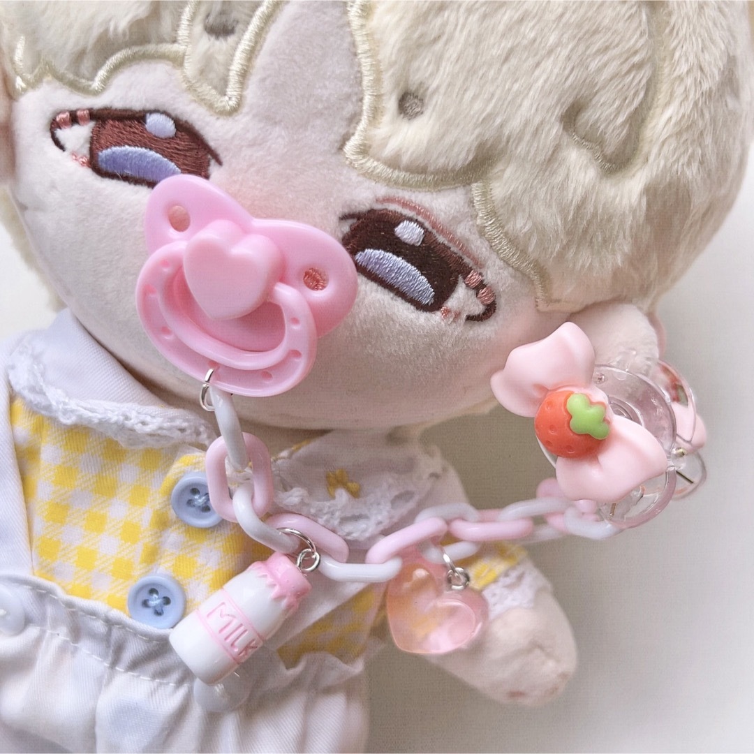 20cm 服 ぬいぐるみ ぬい服 おしゃぶり 韓国 着せ替え アクセサリー