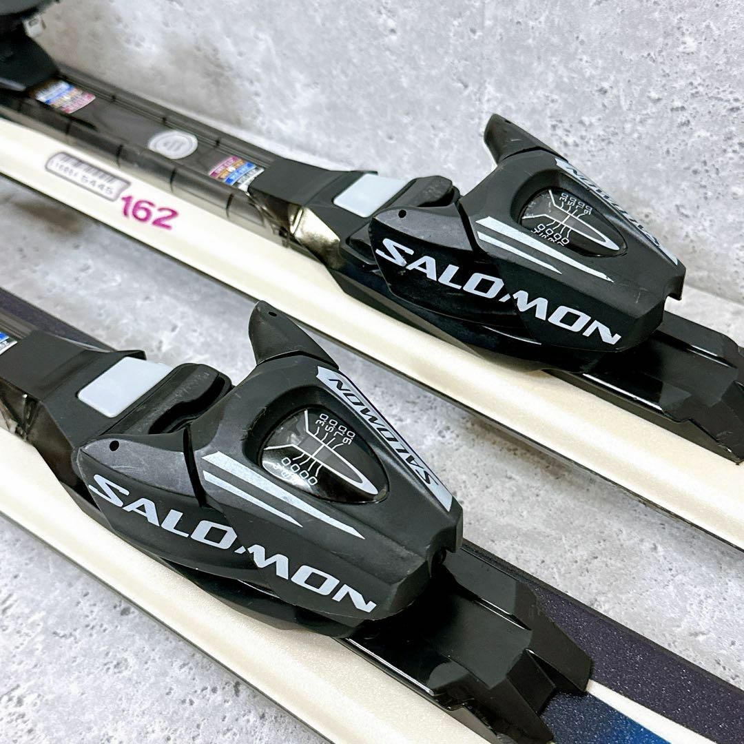 良品 サロモン スキーセット パワーライン J KART 170cm スキー板-