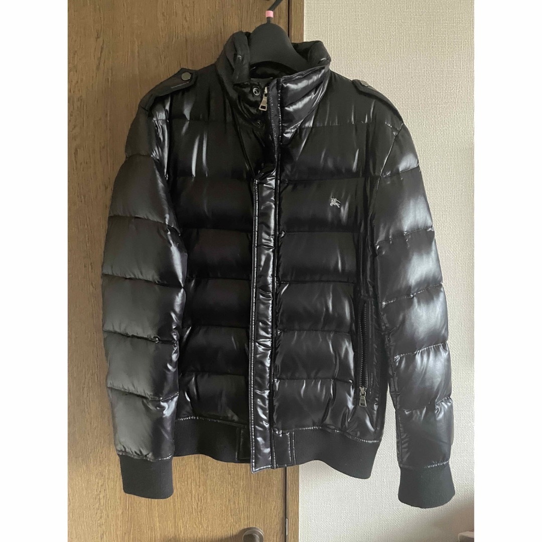 極美品】バーバリーブラックレーベル ダウンジャケット 表記L ライダース-
