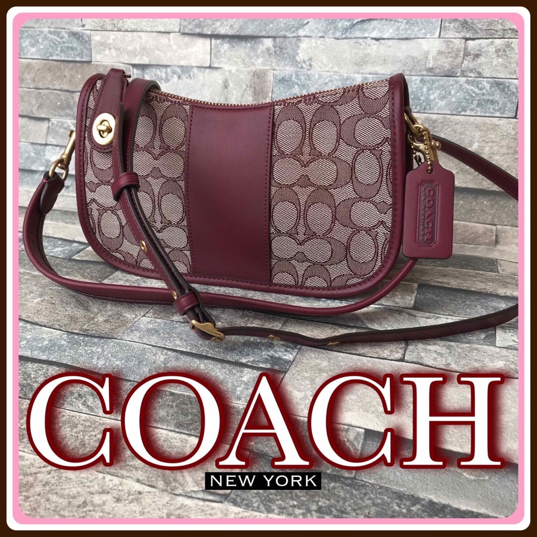 新品☆COACH コーチ シグニチャーバッグ ショルダーバッグ