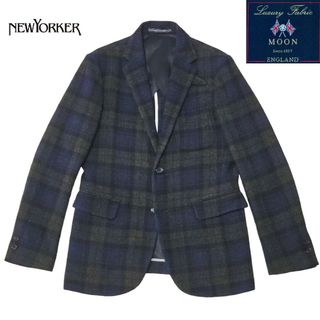 NEWYORKER - 極美品 MOON生地 ニューヨーカー NEW YORKER ツイード