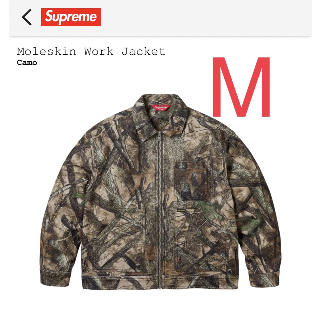 ブルゾン新品　Supreme Moleskin Work Jacket M シュプリーム