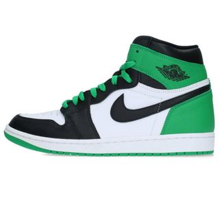 ナイキ(NIKE)のナイキ  AIR JORDAN 1 RETRO HIGH OG BLACK/LUCKY GREEN DZ5485-031 エアジョーダン1レトロハイオージーラッキーグリーンスニーカー メンズ 28.5cm(スニーカー)