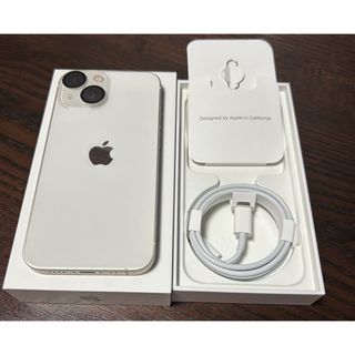 アイフォーン(iPhone)のiPhone13mini 128GB ホワイト(スマートフォン本体)