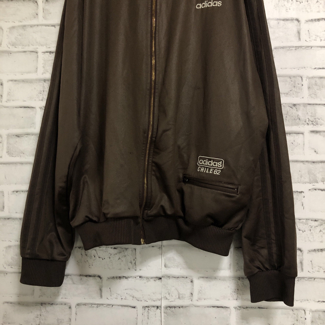 90s adidas CHILE 62 セットアップ ジャージ 黒 金