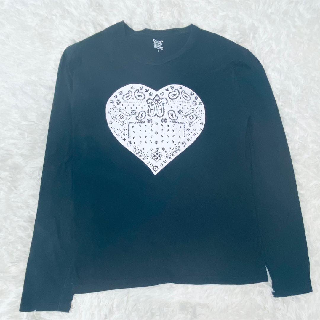 Design Tshirts Store graniph(グラニフ)のグラニフ メンズ 長袖Tシャツ Lサイズ メンズのトップス(Tシャツ/カットソー(七分/長袖))の商品写真
