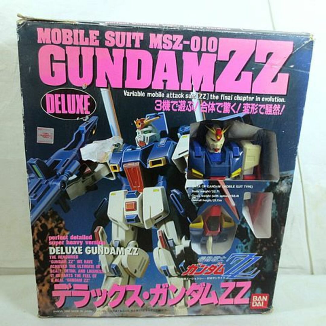 エンタメ/ホビー美品　バンダイ 機動戦士ガンダムZZ デラックス ガンダムZZ