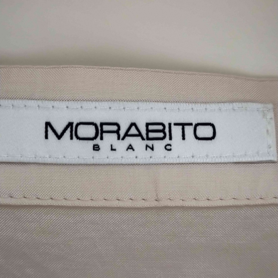 MORABITO(モラビト)のMORABITO(モラビト) ギャザーサテンブラウス レディース トップス レディースのトップス(シャツ/ブラウス(長袖/七分))の商品写真