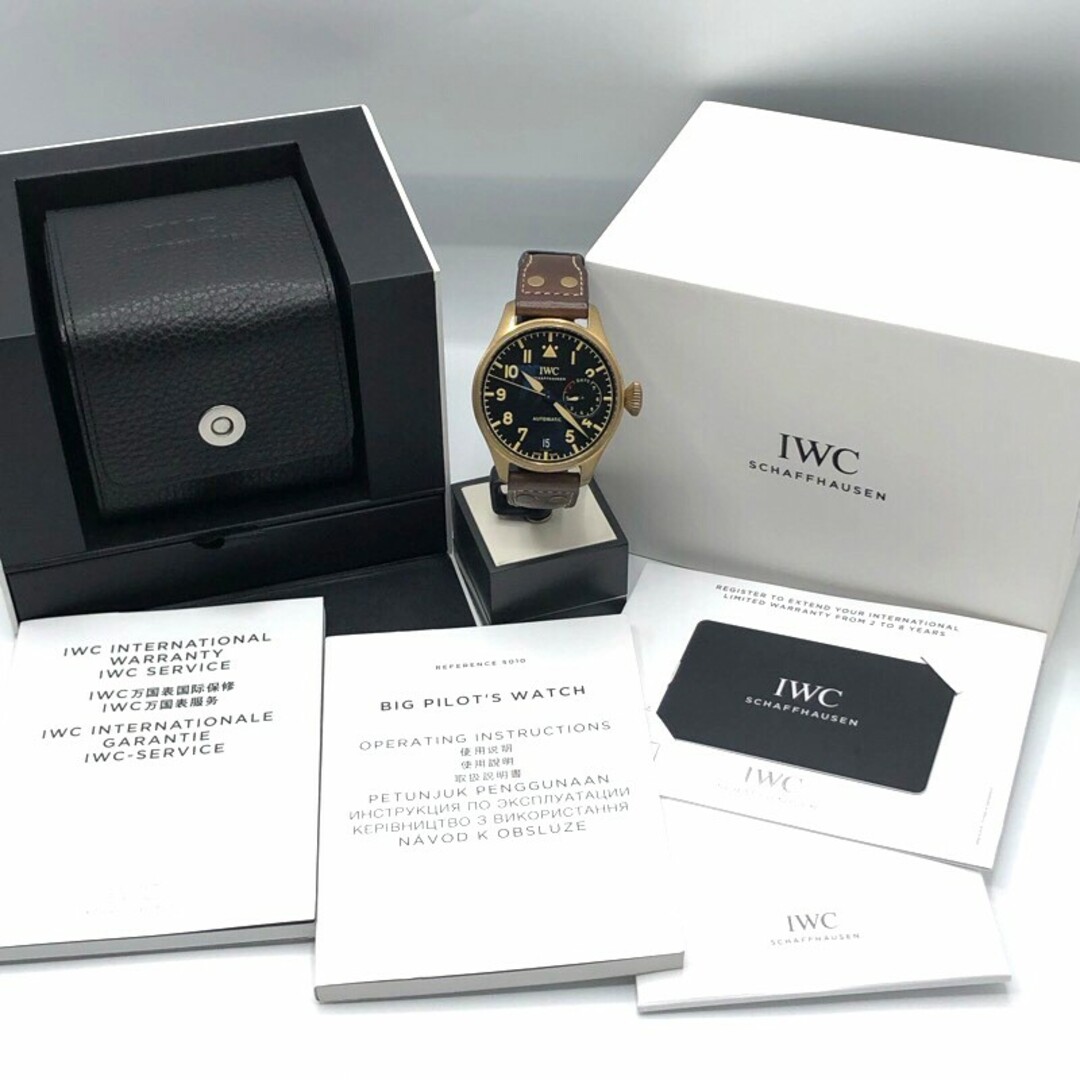 インターナショナルウォッチカンパニー IWC ビッグパイロットウォッチ　世界1500本限定 IW501005 ブラック ブロンズ