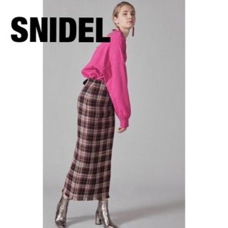 スナイデル(SNIDEL) チェックスカートの通販 1,000点以上 | スナイデル