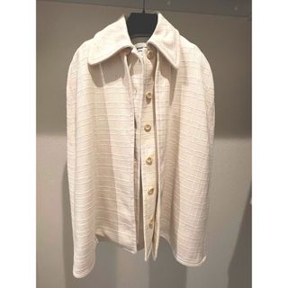 グッチ(Gucci)のGUCCI ツイード　ケープコート　TWEED CAPE COAT(ポンチョ)