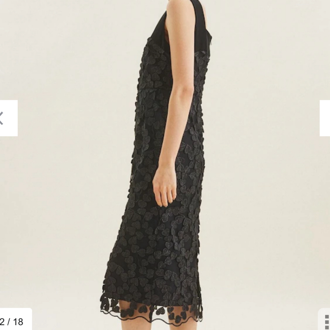 GRACE CONTINENTAL(グレースコンチネンタル)のグレースコンチネンタル　ドレス レディースのフォーマル/ドレス(ミディアムドレス)の商品写真