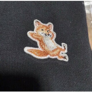新品限定⭐国内正規品✫メゾンキツネ✫DRESSED FOX 刺繍 パーカー XL
