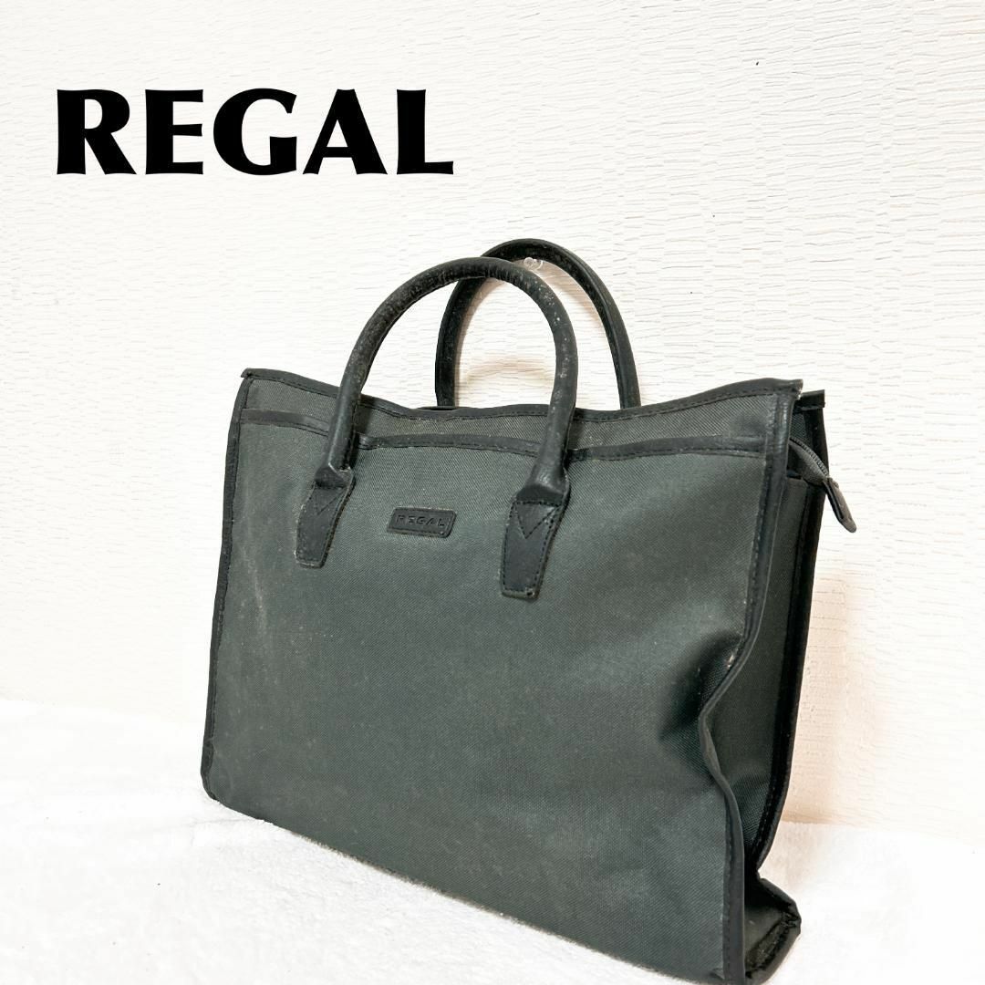 美品✨REGAL リーガルセミショルダーバッグトートバッグ グレー