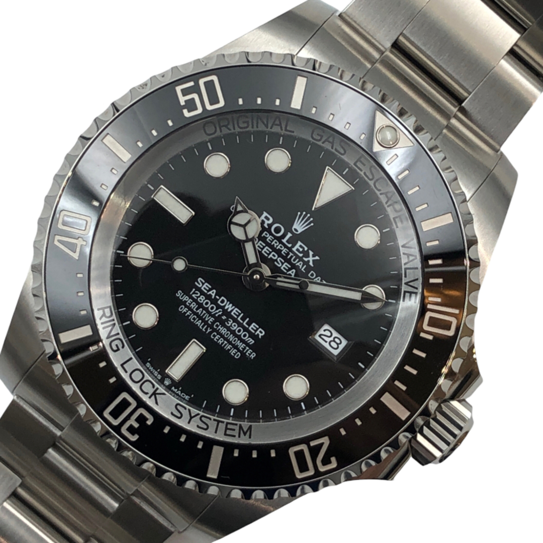 ロレックス ROLEX シードゥエラー ディープシー 126660 ランダム番 ブラック ステンレススチール メンズ 腕時計 | フリマアプリ ラクマ