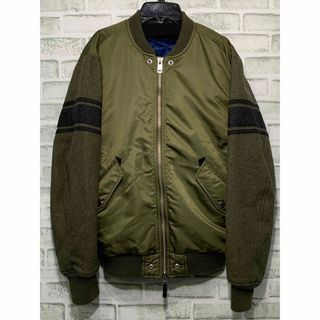 超美品 DIESEL ディーゼル ブルゾン フライトジャケット MAｰ1 XS