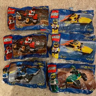 レゴ(Lego)のLEGO レゴ　RACE 1283 1285 1282 袋未開封(知育玩具)