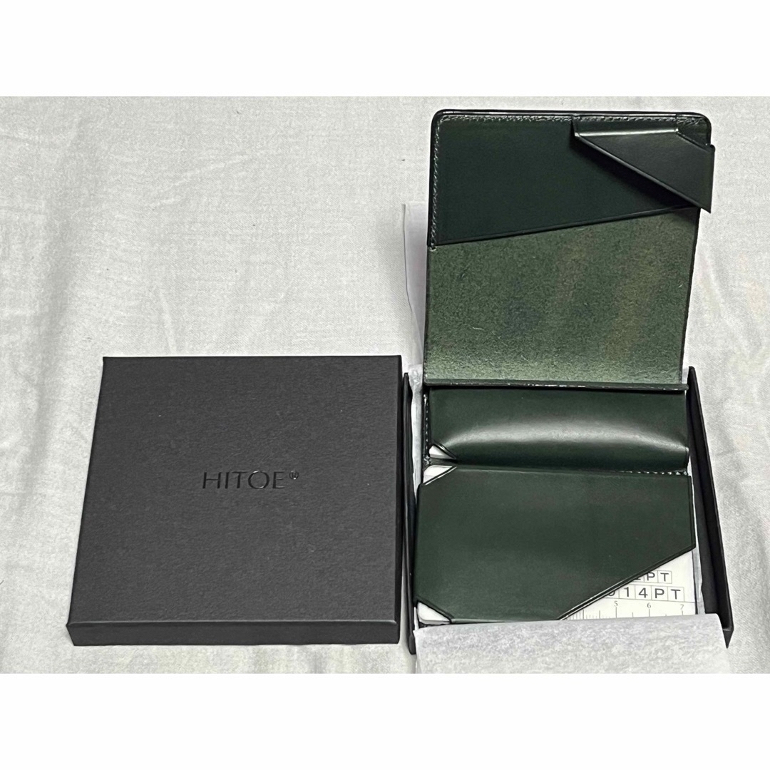 Hitoe Fold - Liscio - Teal 右利き用　財布　天赦日新品 1