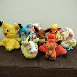 8個 ポケモン ぬいぐるみ SAN-EI 三英 ふーあーゆー?