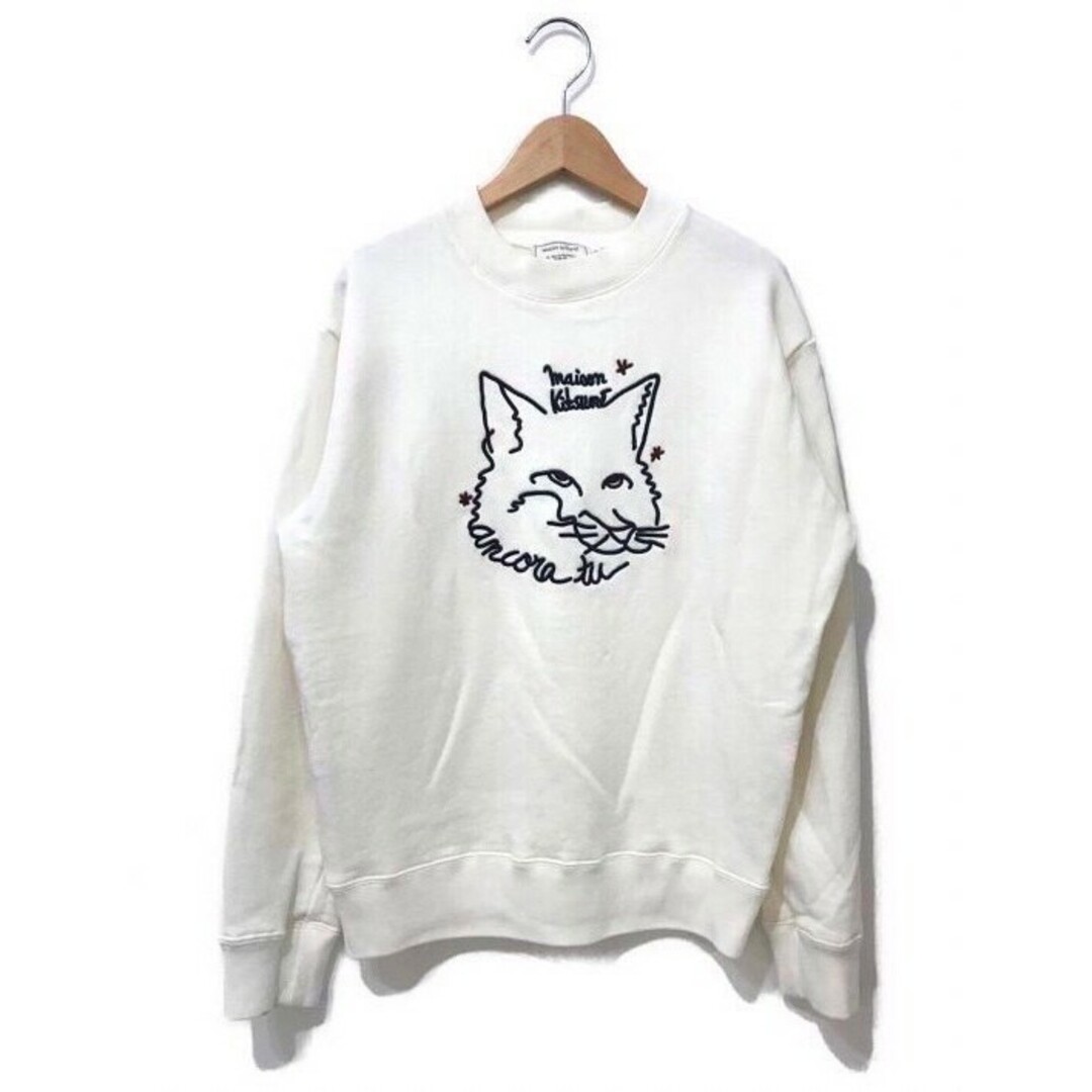 MAISON KITSUNE メゾンキツネ トレーナー スウェット 白 ホワイト