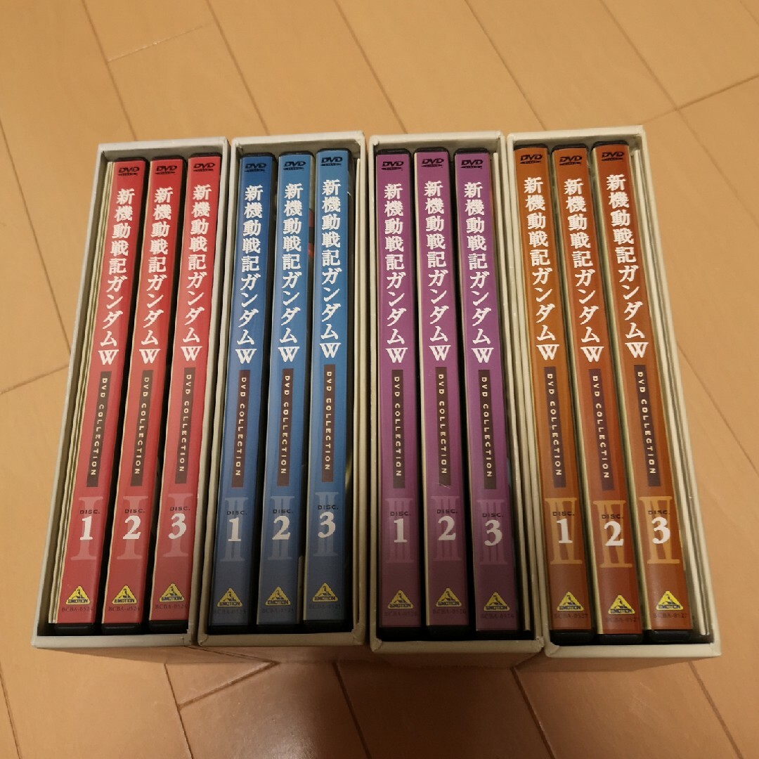 ガンダムW DVD4セット