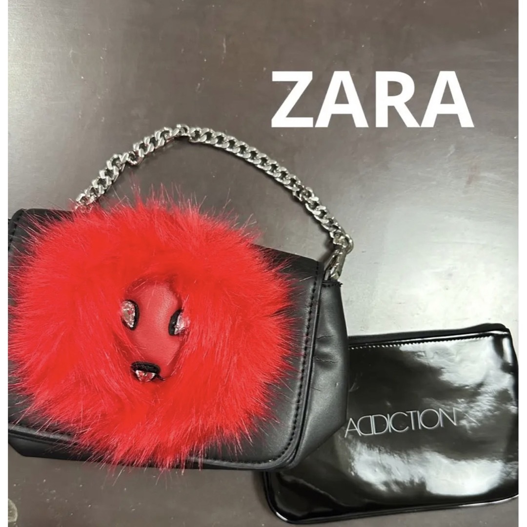 ZARA(ザラ)のZARA  ミニバッグ　未使用　即購入可◎ レディースのファッション小物(ポーチ)の商品写真