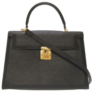 フェンディ(FENDI)の美品 フェンディ ヴィンテージ レザー ブラック ゴールド金具 ハンドバッグ バッグ 黒 0115 【中古】 FENDI(ハンドバッグ)