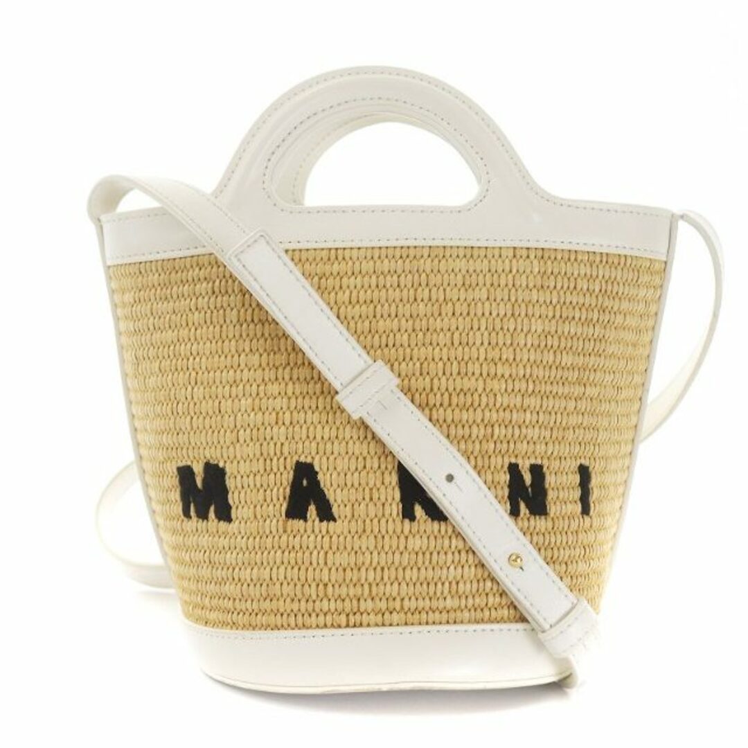 マルニ TROPICALIA BASKET BAG SMALL かごバッグ-