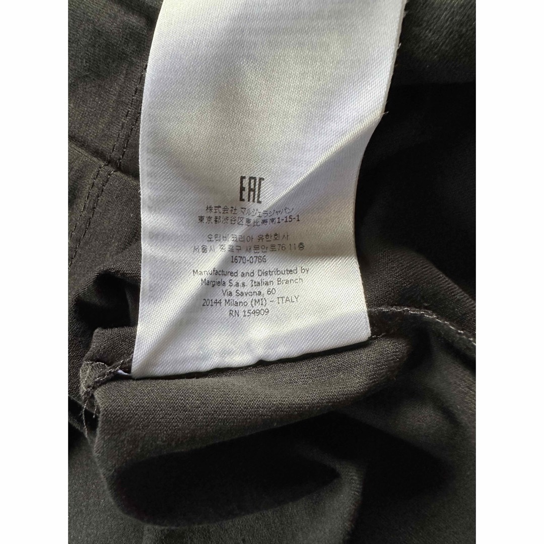 Maison Martin Margiela - 黒S新品 メゾン マルジェラ リバースロゴ T ...