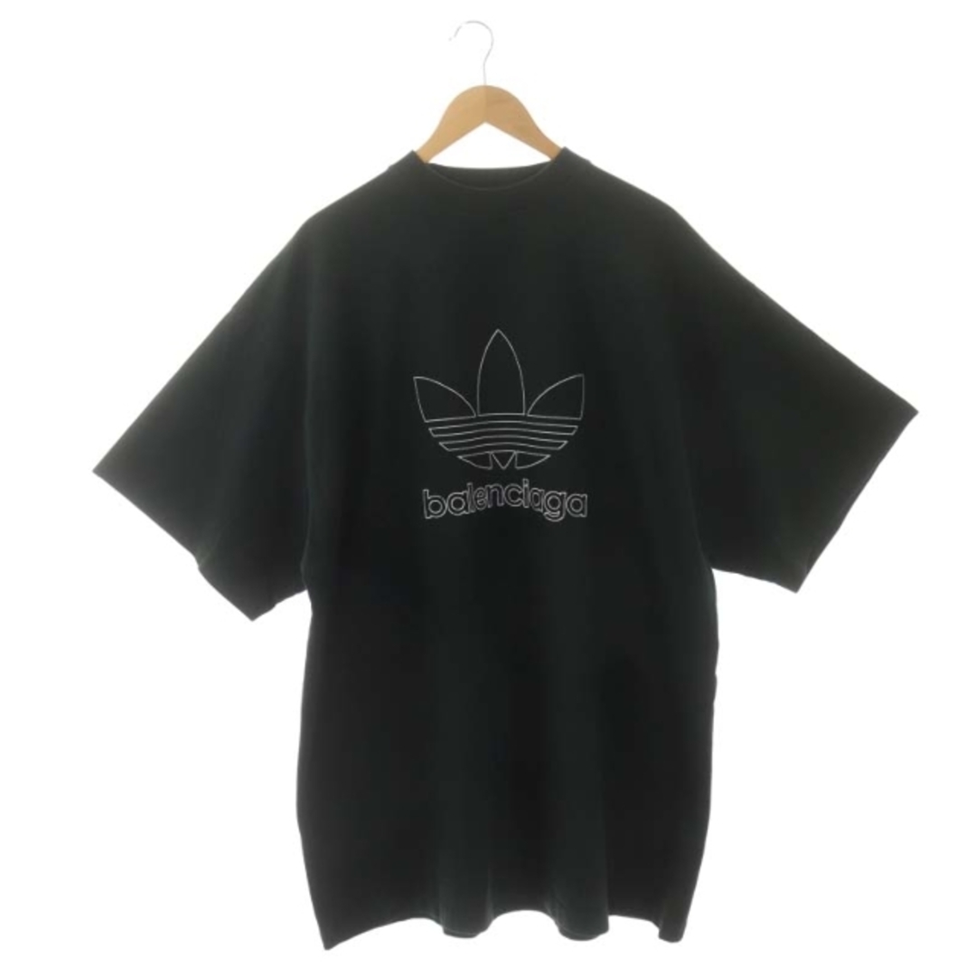 バレンシアガ アディダス 23SS オーバーサイズ Tシャツ カットソー 4 緑84cm袖丈