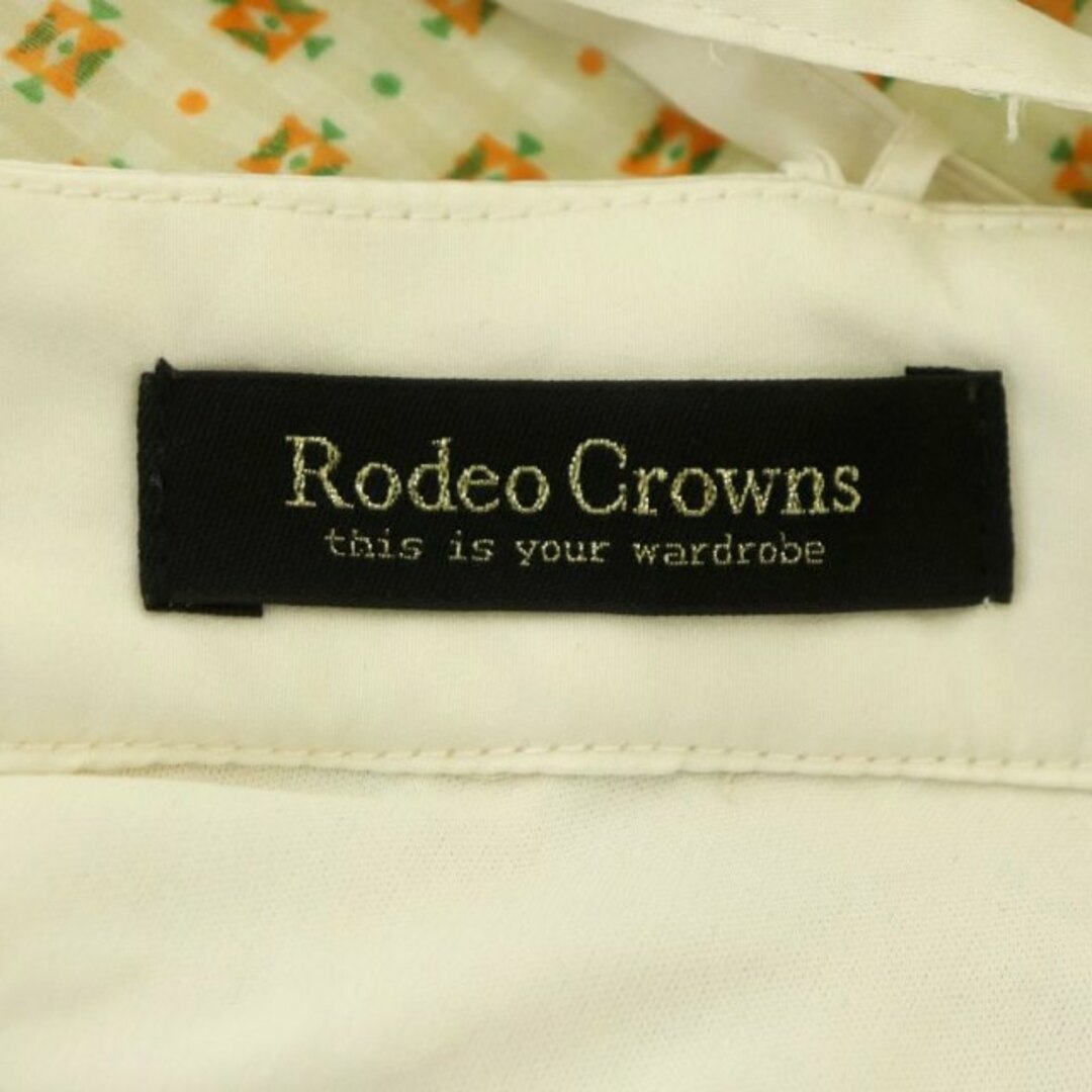 RODEO CROWNS(ロデオクラウンズ)のロデオクラウンズ オルテガ ドット キャミワンピース ロング バックリボン S レディースのワンピース(ロングワンピース/マキシワンピース)の商品写真