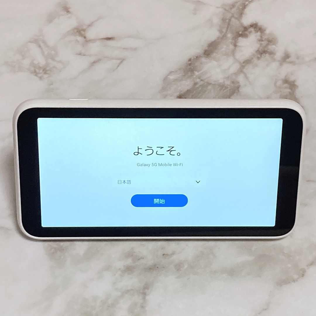 美品】GALAXY 5G Mobile Wi-Fi SCR01 ホワイト その他 おしゃれ - 通販 ...