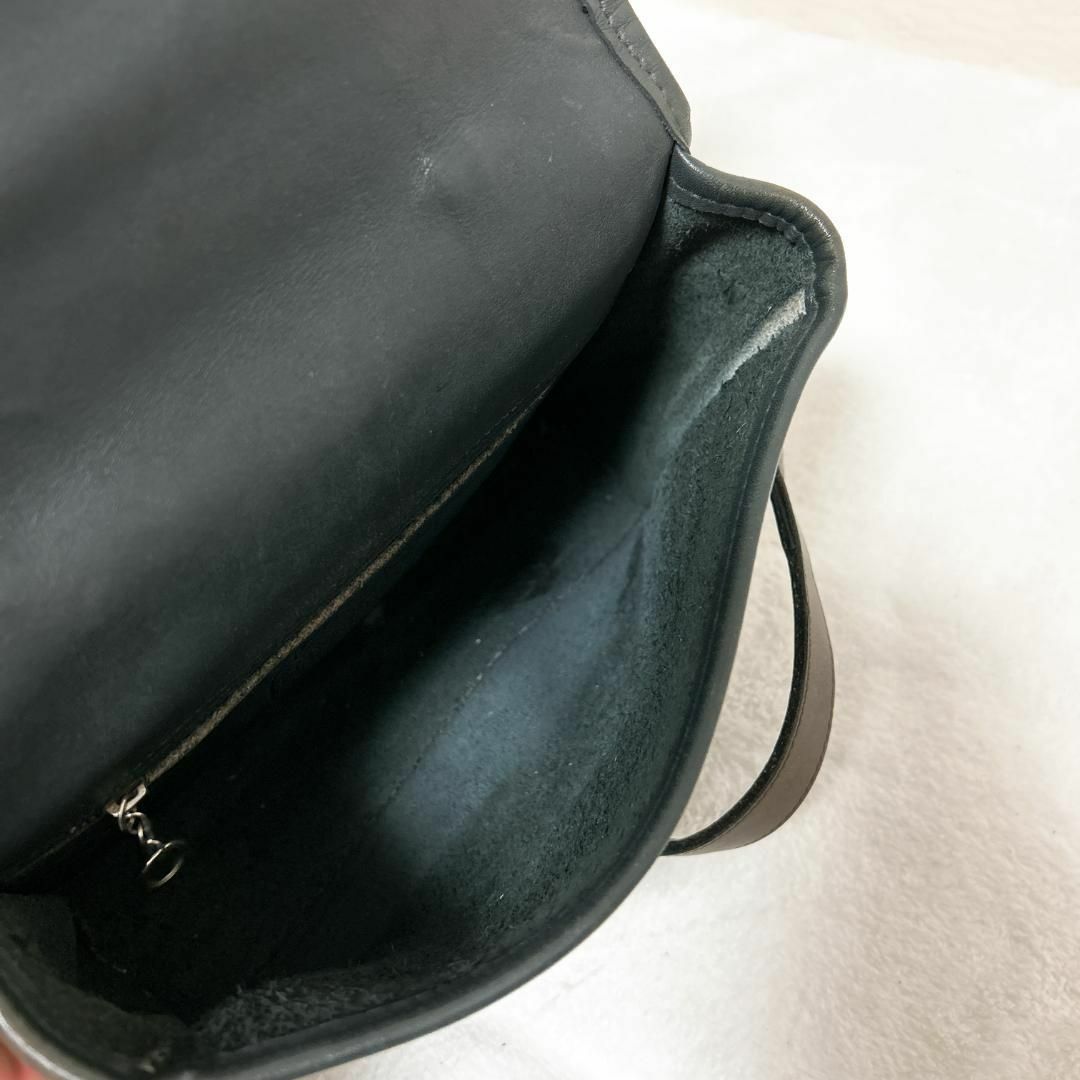 レア✨COACH コーチショルダーバッグハンドバッグブラウン茶ターンロック