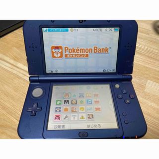 ニンテンドー3DS(ニンテンドー3DS)の3DS LL ホワイト  ポケバンク ポケムーバー　ムーン(携帯用ゲーム機本体)