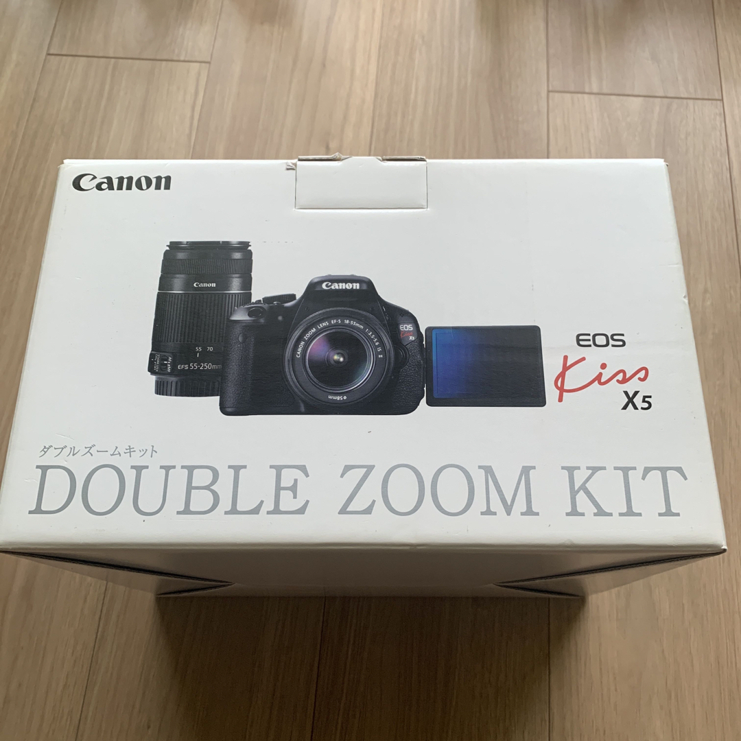 Canon - Canon EOS Kiss x5 ダブルズームキットの通販 by なな's shop