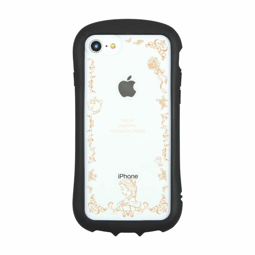 【色:ベル】グルマンディーズ ディズニーキャラクター iPhoneSE(第2世代