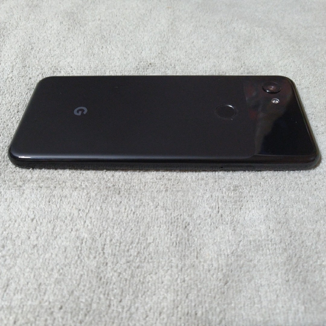 Google pixel 3a ブラック Just Black - スマートフォン本体